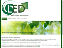 Tablet Screenshot of ledreciclagem.com.br